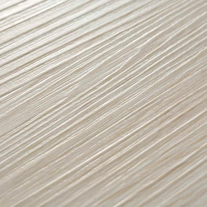 Πλάκες Δαπέδου 18 pcs Λευκός 5,26 τ.μ. PVC - Pakobazaar