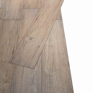 Πλάκες Δαπέδου 18 pcs Καφέ 5,26 τ.μ. PVC - Pakobazaar