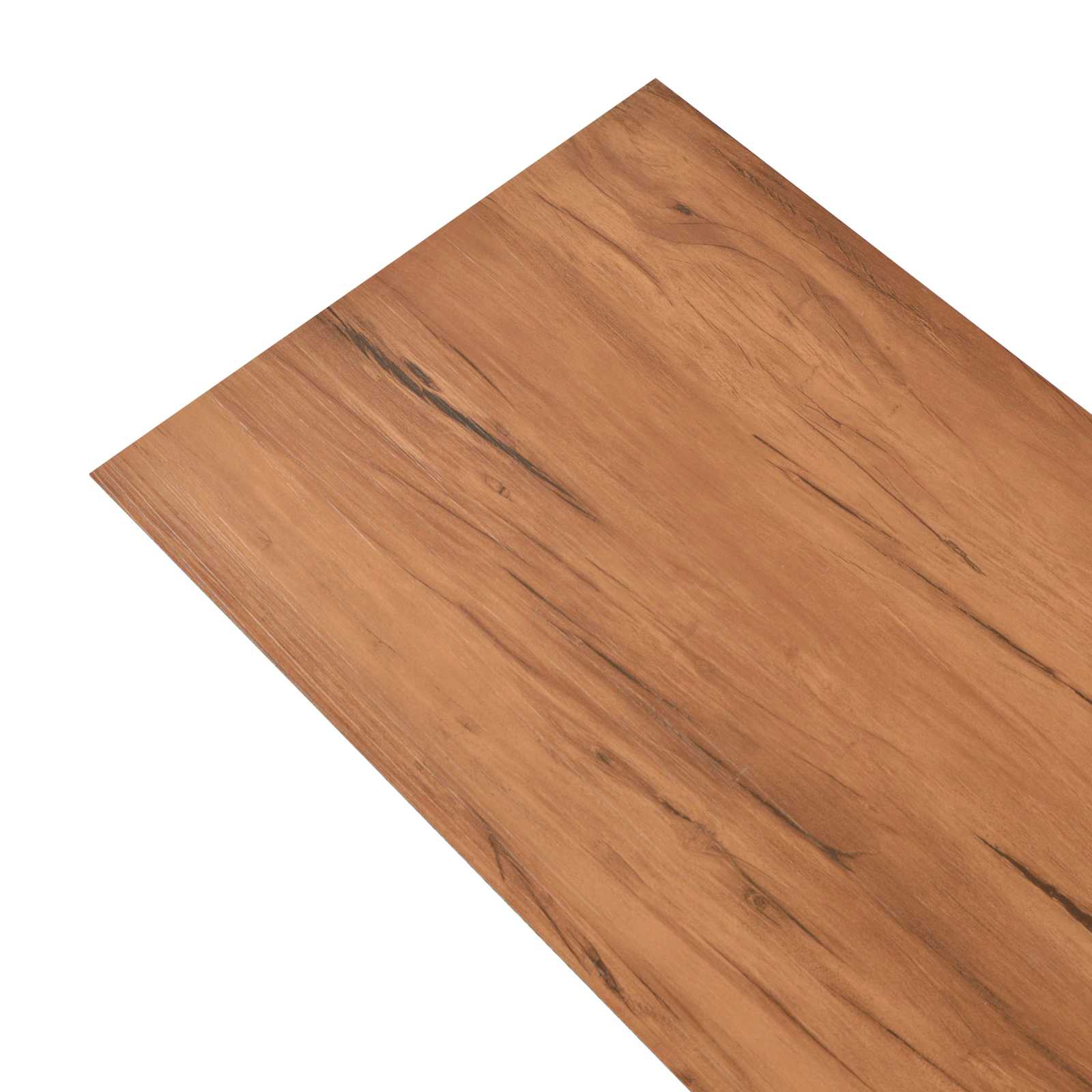 Πλάκες Δαπέδου 18 pcs Καφέ 5,26 τ.μ. PVC - Pakobazaar