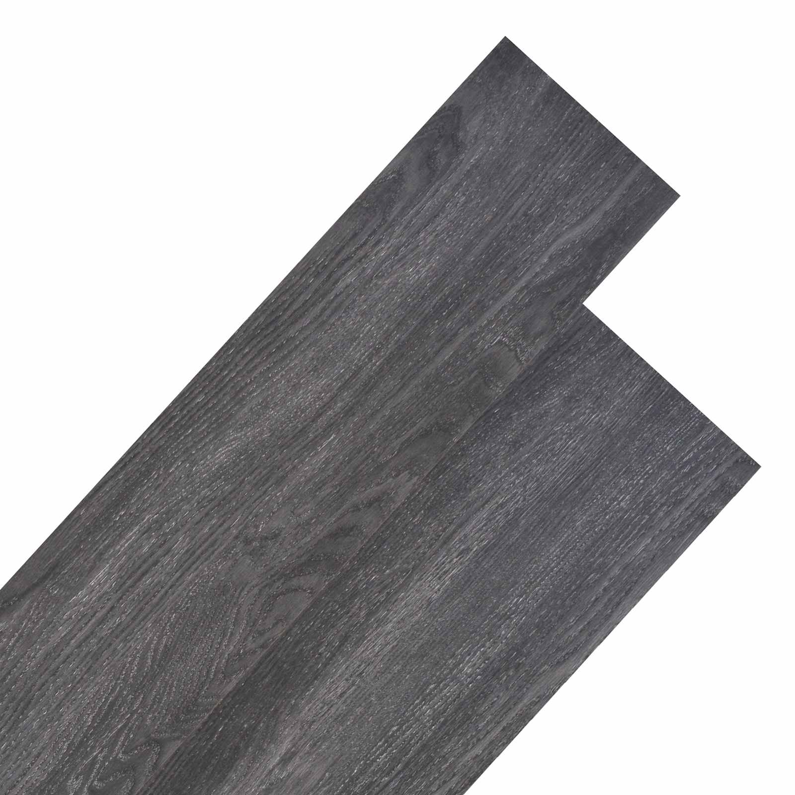 Πλάκες Δαπέδου 18 pcs Μαύρο και Λευκό 5,26 τ.μ. PVC - Pakobazaar