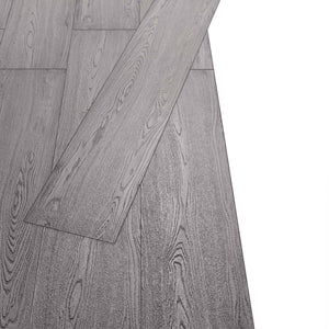 Πλάκες Δαπέδου 18 pcs Σκούρο Γκρι 5,26 τ.μ. PVC - Pakobazaar