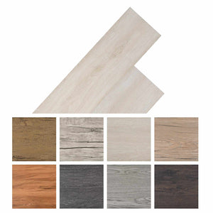 Πλάκες Δαπέδου 36 pcs Λευκό Κλασικό Δρυς 5,02 m² PVC - Pakobazaar