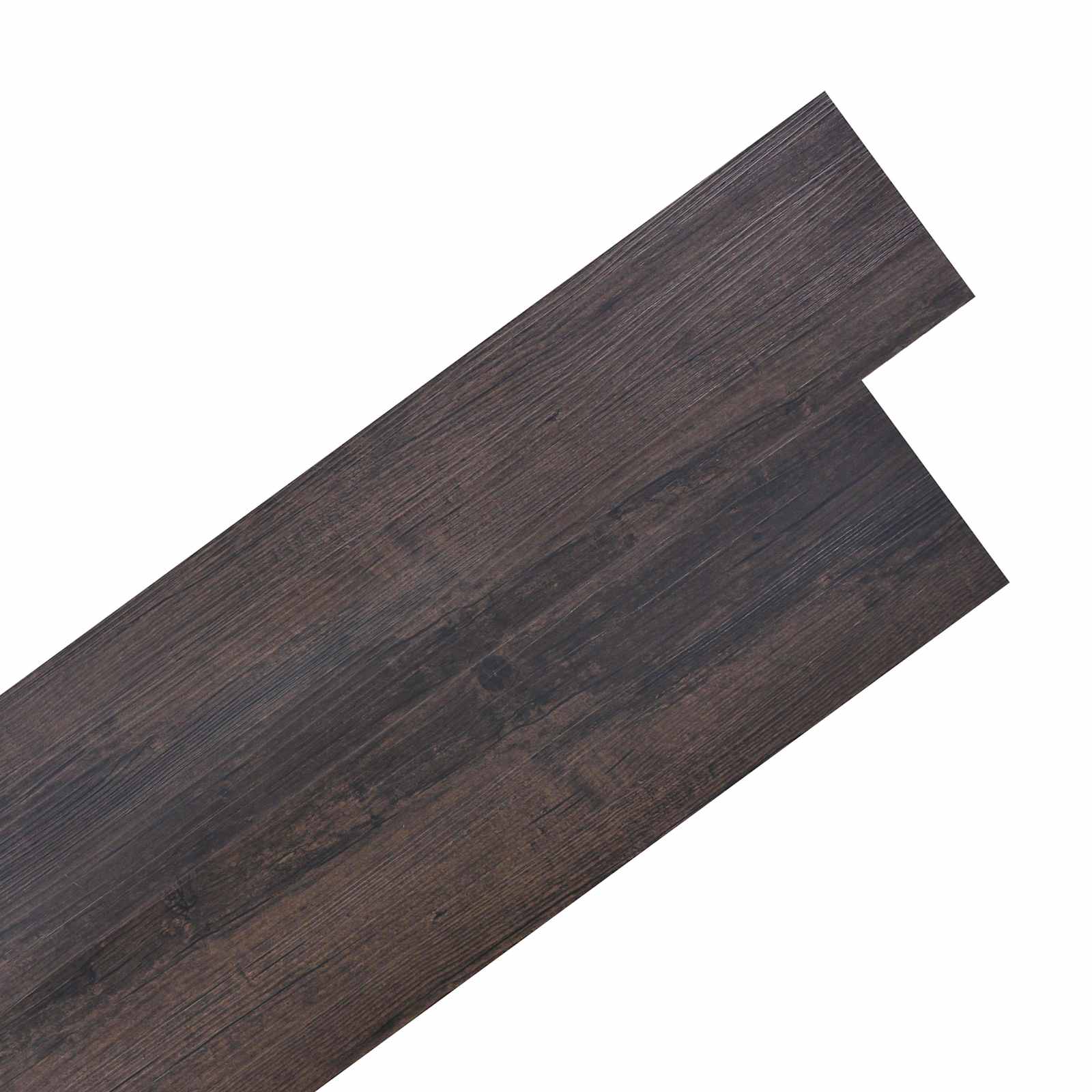 Πλάκες Δαπέδου 36 pcs Σκούρο Καφέ 5,02 m² PVC - Pakobazaar