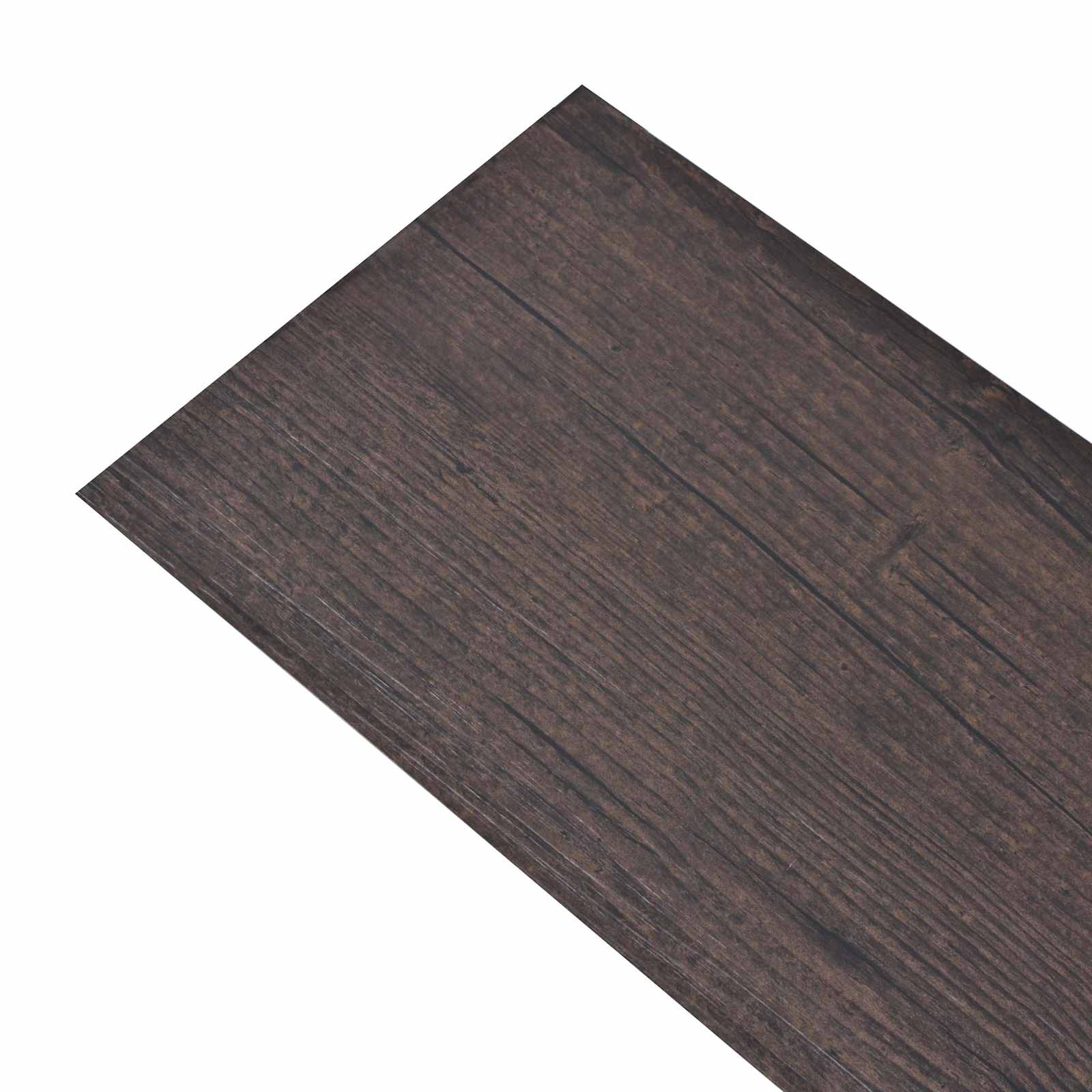 Πλάκες Δαπέδου 36 pcs Σκούρο Καφέ 5,02 m² PVC - Pakobazaar