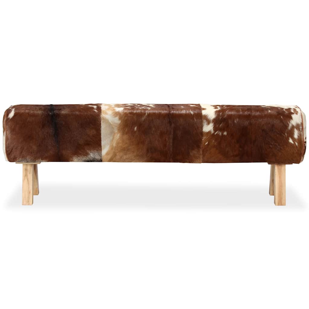 Παγκάκι 160 x 28 x 50 εκ. από Γνήσιο Δέρμα Κατσίκας