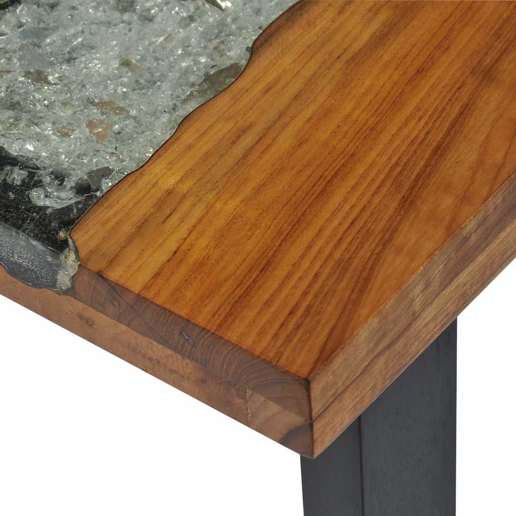 Κονσόλα Τραπέζι 100 x 35 x 75 εκ. από Ξύλο Teak - PAKOBAZAAR