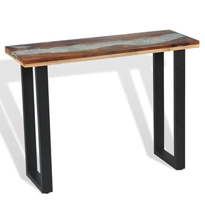 Κονσόλα Τραπέζι 100 x 35 x 75 εκ. από Ξύλο Teak - PAKOBAZAAR