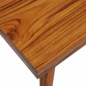 Τραπεζάκι Σαλονιού 100 x 50 x 40 εκ. από Ξύλο Teak και Ρητίνη - PAKOBAZAAR