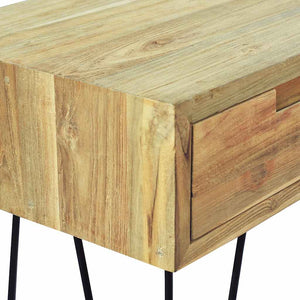 Τραπέζι Κονσόλα 120 x 35 x 76 εκ. από Μασίφ Ξύλο Teak - PAKOBAZAAR
