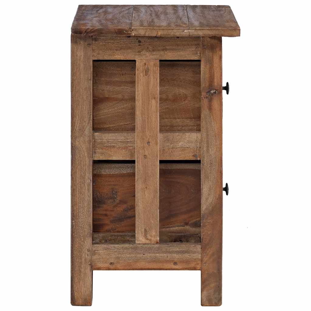 Κομοδίνο 40 x 30 x 51 εκ. από Μασίφ Ξύλο Μαόνι - PAKOBAZAAR