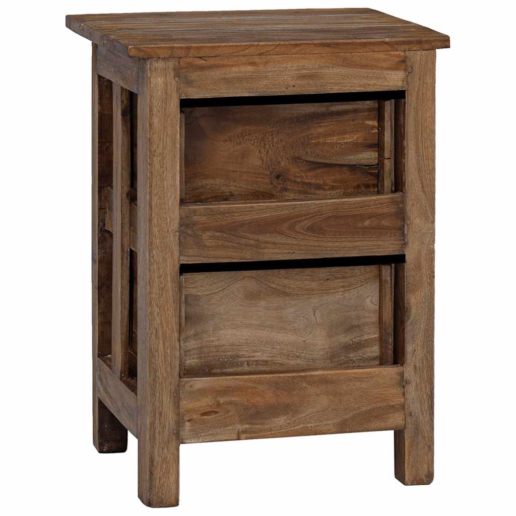 Κομοδίνο 40 x 30 x 51 εκ. από Μασίφ Ξύλο Μαόνι - PAKOBAZAAR