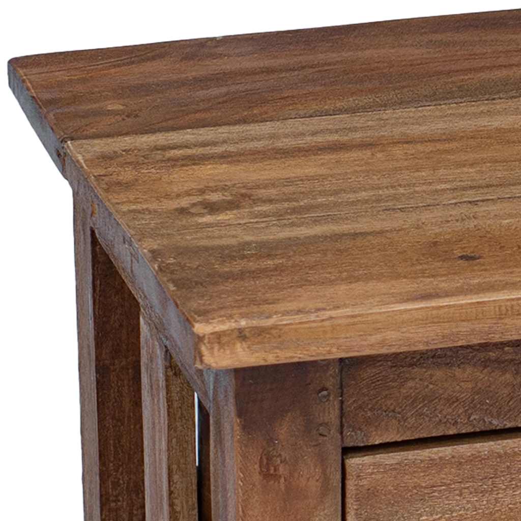 Κομοδίνο 40 x 30 x 51 εκ. από Μασίφ Ξύλο Μαόνι - PAKOBAZAAR