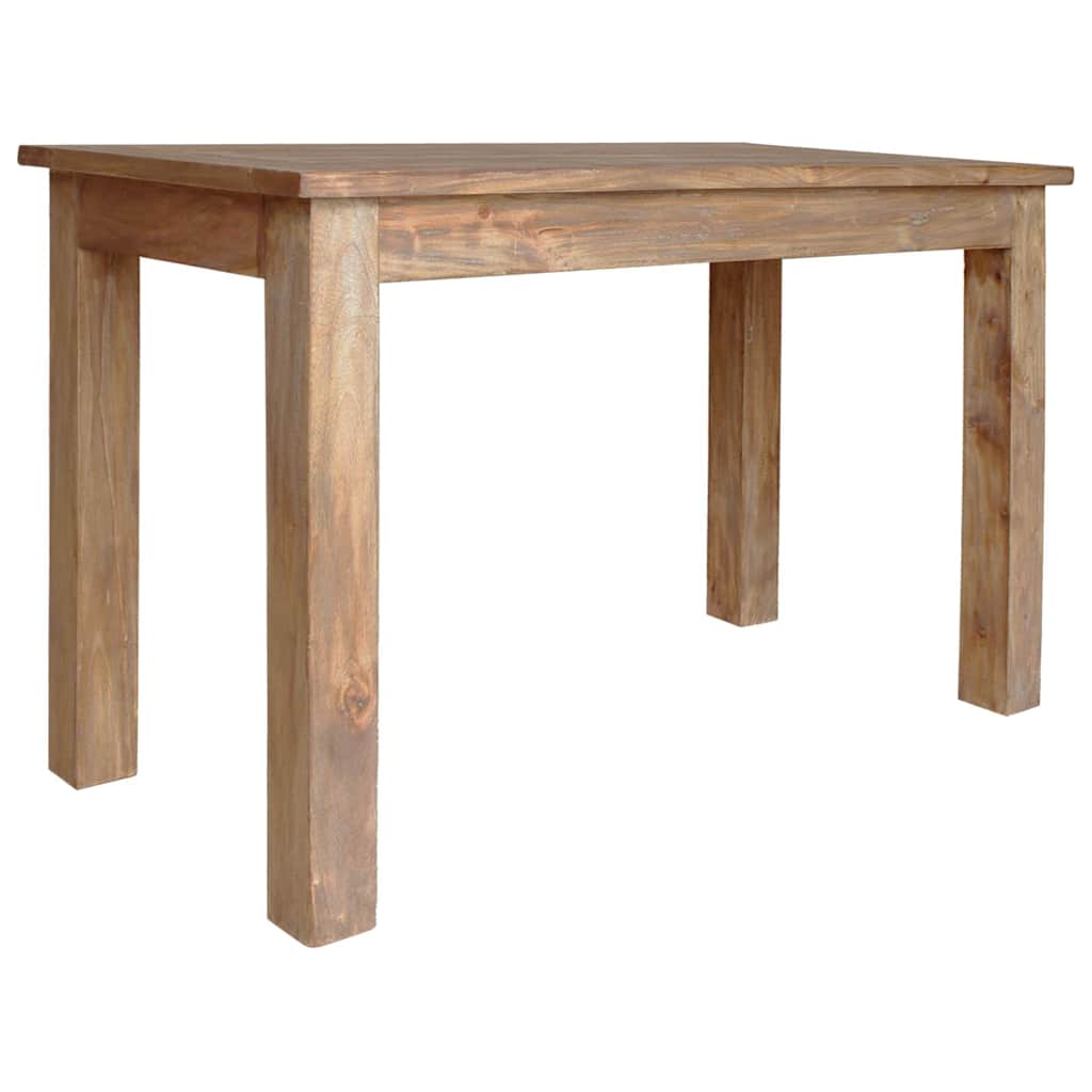 Τραπεζαρία 120 x 60 x 77 εκ. από Μασίφ Ξύλο Μαόνι - Pakobazaar