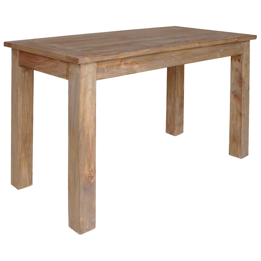 Τραπεζαρία 120 x 60 x 77 εκ. από Μασίφ Ξύλο Μαόνι - Pakobazaar