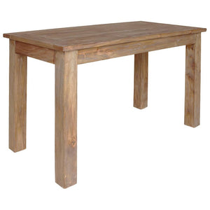 Τραπεζαρία 120 x 60 x 77 εκ. από Μασίφ Ξύλο Μαόνι - Pakobazaar