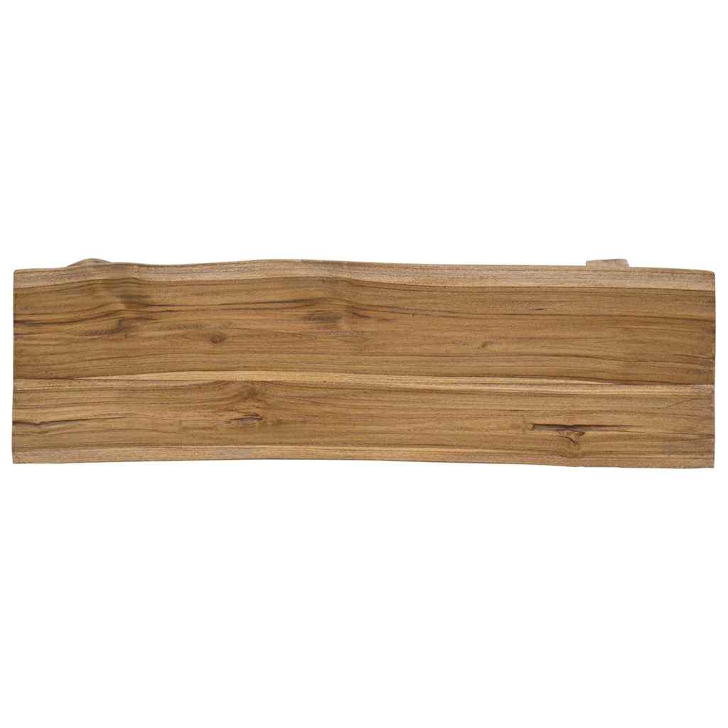 Παγκάκι 100x28x43 εκ. από Μείγμα Ανακυκλωμένων Ξύλων/Μασίφ teak - PAKOBAZAAR
