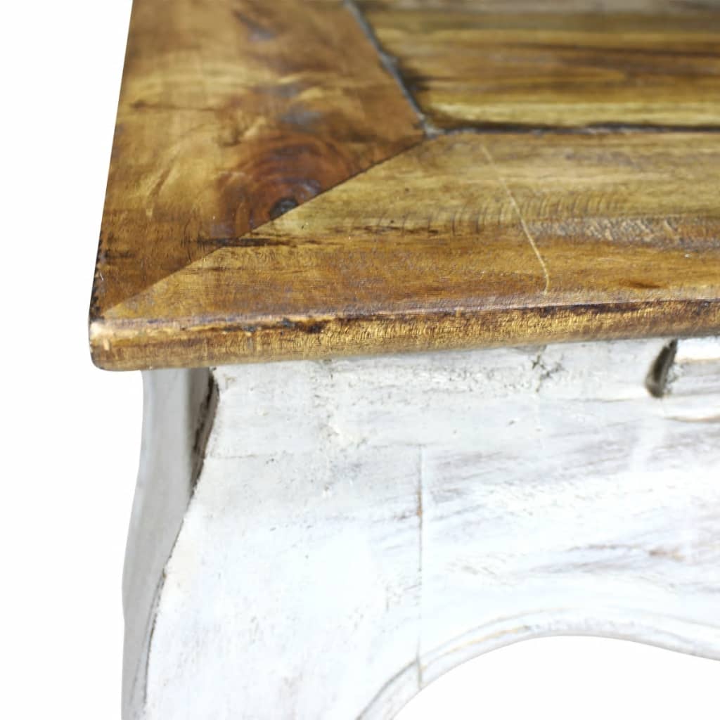 Τραπέζι Βοηθητικό 50 x 50 x 35 εκ. από Μασίφ Μαόνι