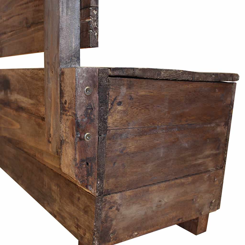 Πάγκος 86 x 40 x 60 εκ. από Μασίφ Μαόνι - PAKOBAZAAR