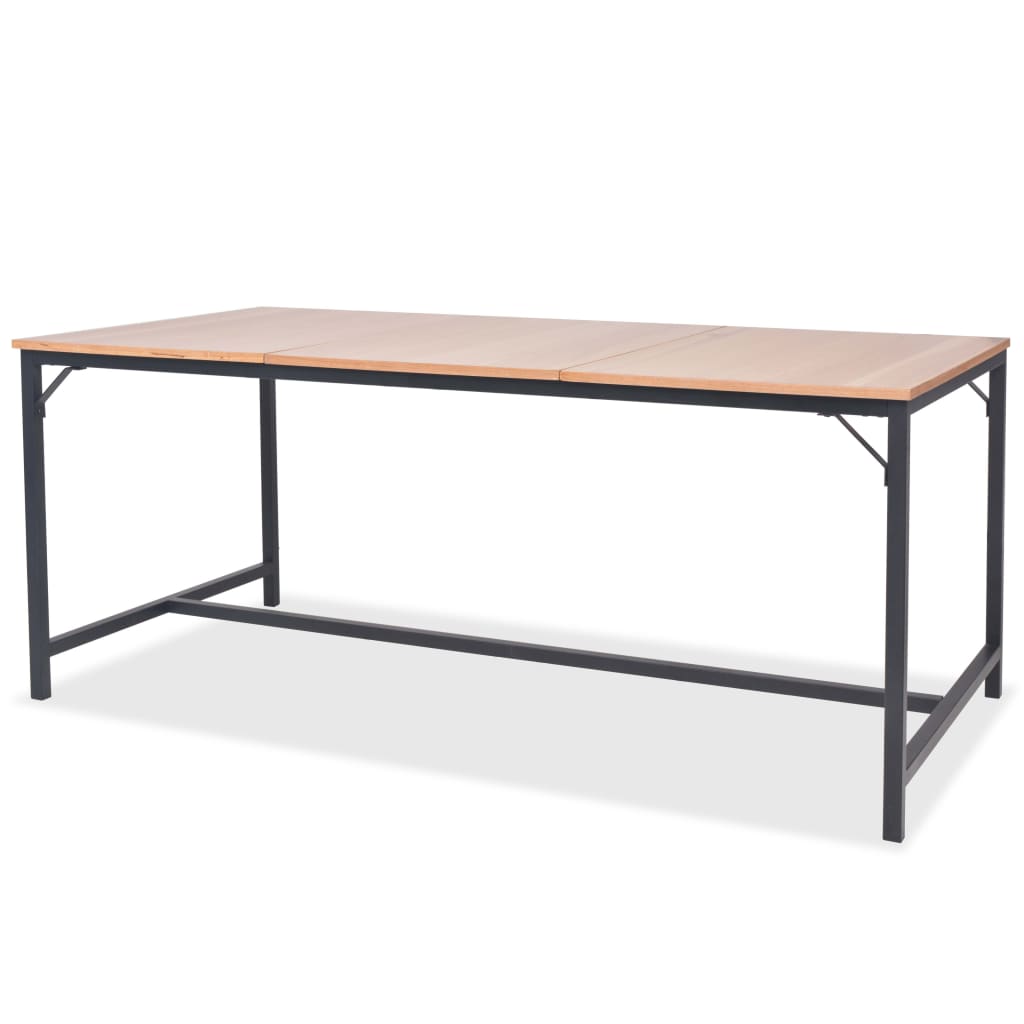 Τραπεζαρία 180 x 90 x 76 εκ. από Φράξο