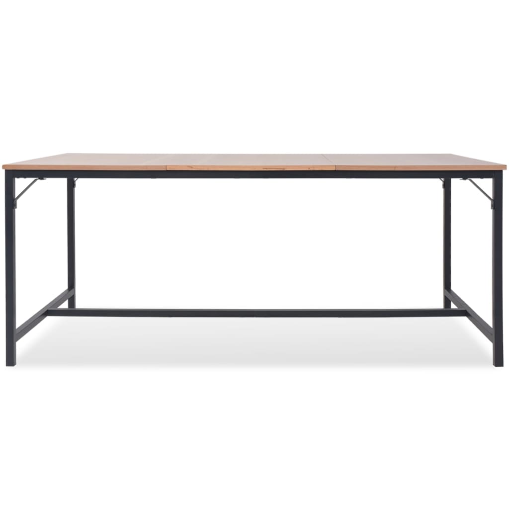 Τραπεζαρία 180 x 90 x 76 εκ. από Φράξο