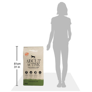 Ξηρά Τροφή Σκύλων Premium Adult Active Chicken & Fish 15 κ. - Pakobazaar