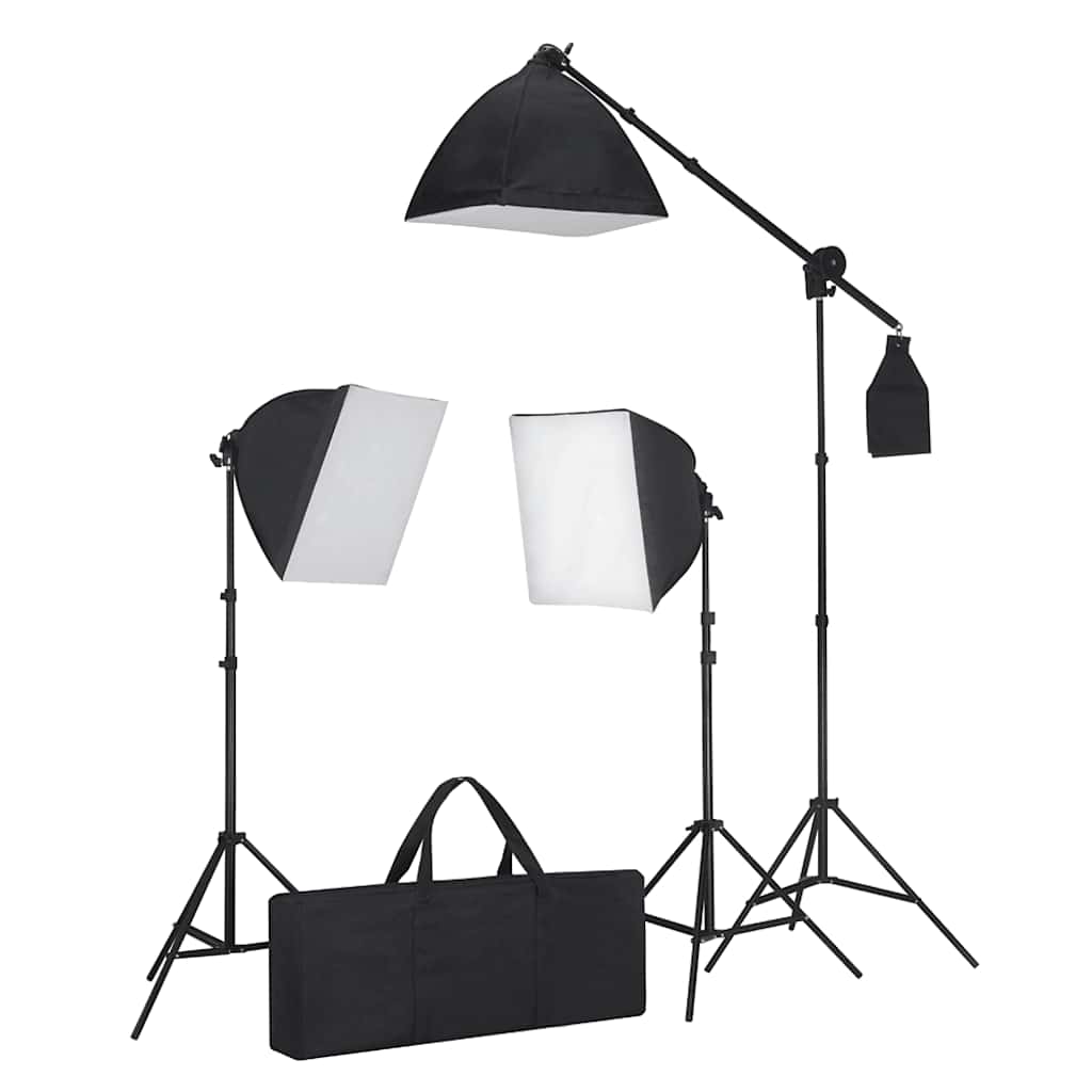 Κιτ Φωτισμού Στούντιο με Softbox, Φόντα και Ανακλαστήρα