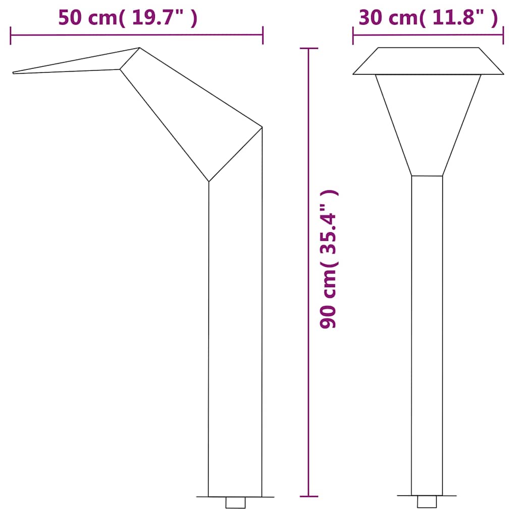 Σιντριβάνι Πισίνας Ασημί 50 x 30 x 90 εκ. από Ανοξείδωτο Ατσάλι