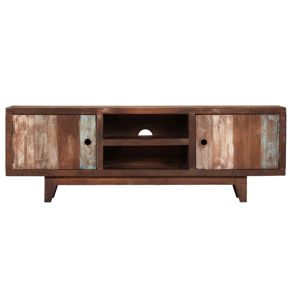 Έπιπλο Τηλεόρασης Vintage 118 x 30 x 40 εκ. Μασίφ Ξύλο Ακακίας - Pakobazaar