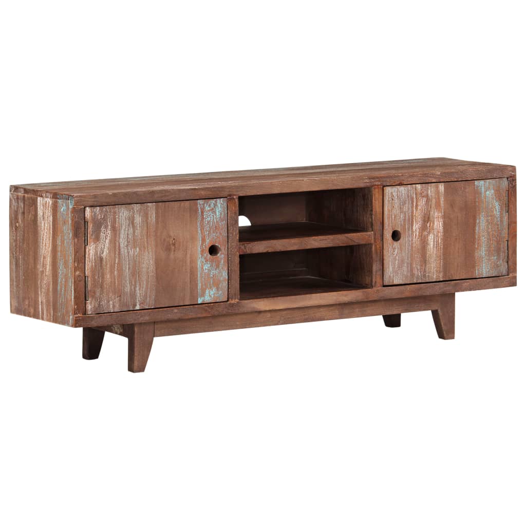 Έπιπλο Τηλεόρασης Vintage 118 x 30 x 40 εκ. Μασίφ Ξύλο Ακακίας - Pakobazaar