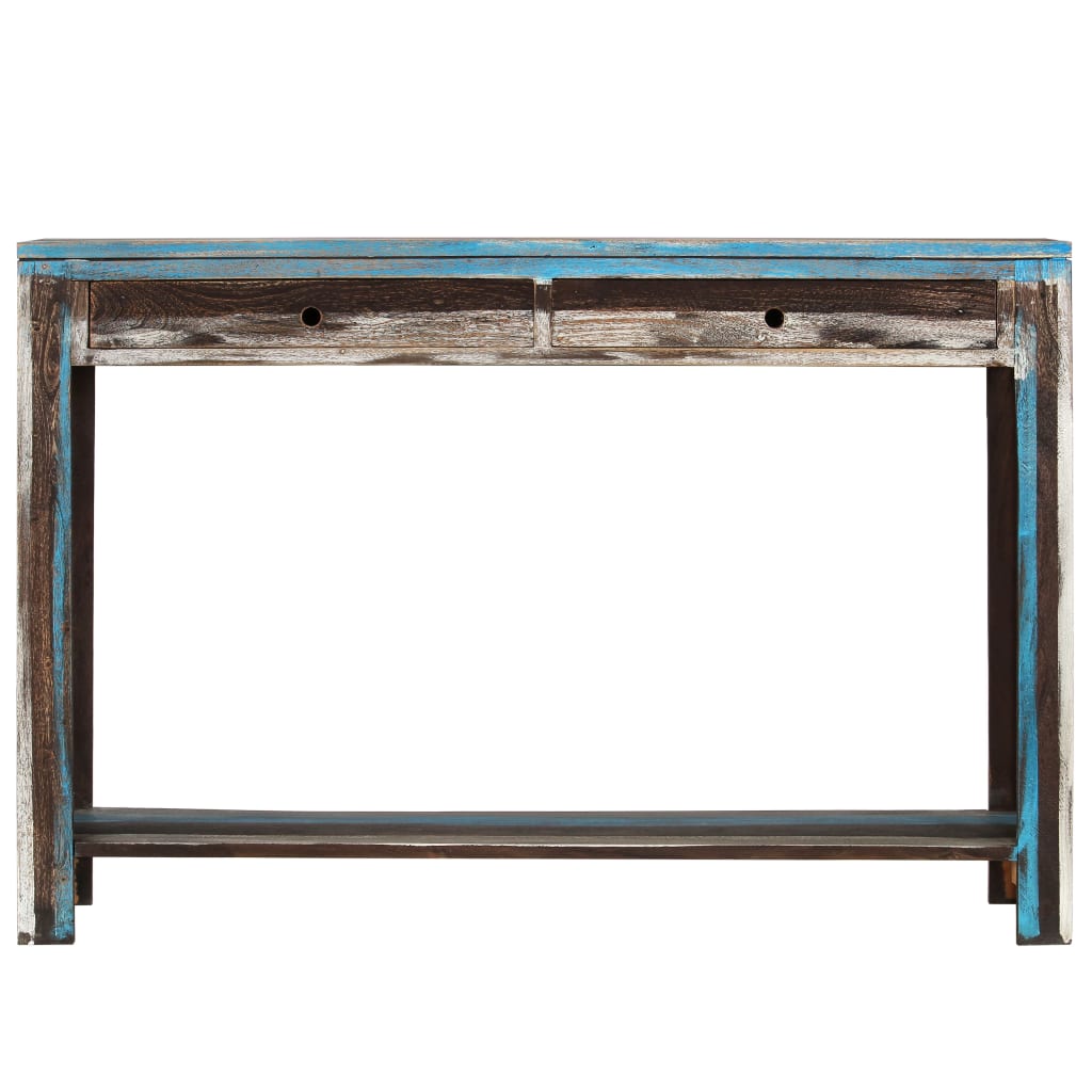 Κονσόλα Τραπέζι Vintage Στιλ 118 x 30 x 80 εκ. από Μασίφ Ξύλο
