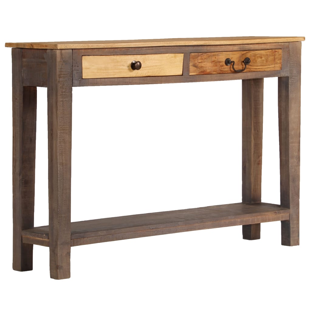 Κονσόλα Τραπέζι Vintage Στιλ 118 x 30 x 80 εκ. από Μασίφ Ξύλο - Pakobazaar