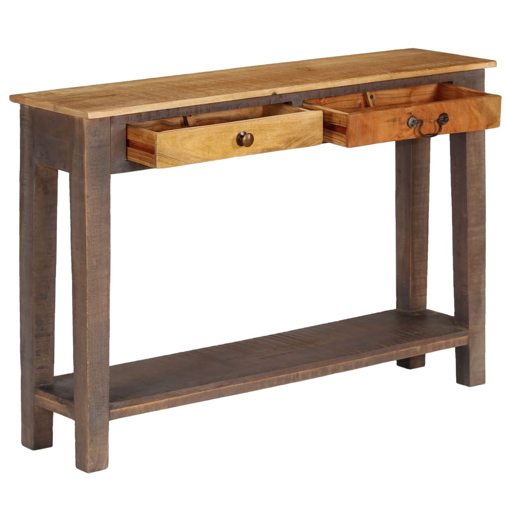 Κονσόλα Τραπέζι Vintage Στιλ 118 x 30 x 80 εκ. από Μασίφ Ξύλο - Pakobazaar