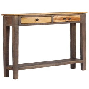 Κονσόλα Τραπέζι Vintage Στιλ 118 x 30 x 80 εκ. από Μασίφ Ξύλο - Pakobazaar