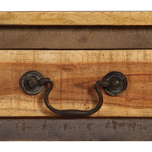 Κονσόλα Τραπέζι Vintage Στιλ 118 x 30 x 80 εκ. από Μασίφ Ξύλο - Pakobazaar