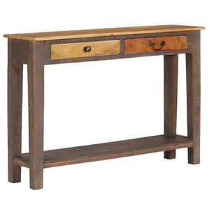 Κονσόλα Τραπέζι Vintage Στιλ 118 x 30 x 80 εκ. από Μασίφ Ξύλο - Pakobazaar