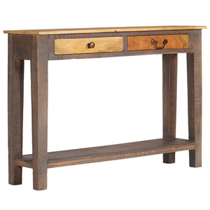 Κονσόλα Τραπέζι Vintage Στιλ 118 x 30 x 80 εκ. από Μασίφ Ξύλο - Pakobazaar