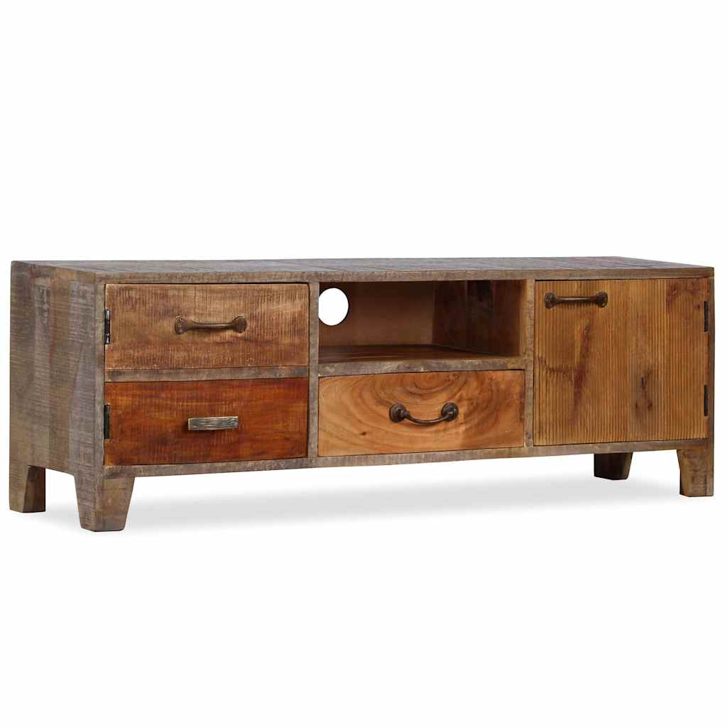 Έπιπλο Τηλεόρασης Vintage 118 x 30 x 40 εκ. από Μασίφ Ξύλο - Pakobazaar