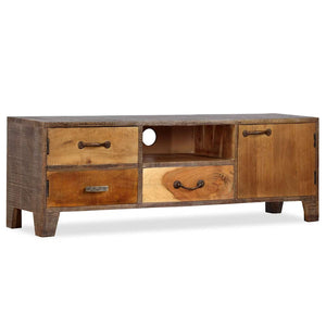 Έπιπλο Τηλεόρασης Vintage 118 x 30 x 40 εκ. από Μασίφ Ξύλο - Pakobazaar