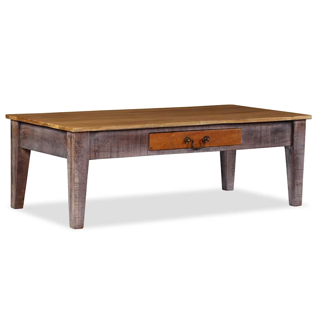 Τραπεζάκι Σαλονιού Vintage 118 x 60 x 40 εκ. από Μασίφ Ξύλο - Pakobazaar