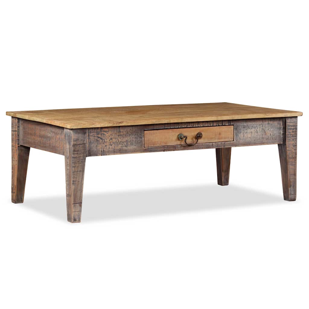 Τραπεζάκι Σαλονιού Vintage 118 x 60 x 40 εκ. από Μασίφ Ξύλο - Pakobazaar