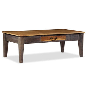 Τραπεζάκι Σαλονιού Vintage 118 x 60 x 40 εκ. από Μασίφ Ξύλο - Pakobazaar