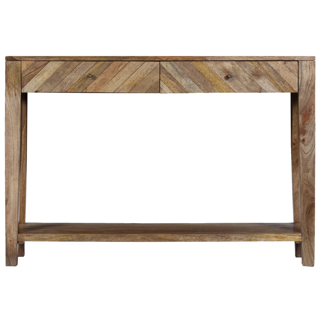Κονσόλα Τραπέζι 118 x 30 x 80 εκ. από Μασίφ Ξύλο Μάνγκο - Pakobazaar