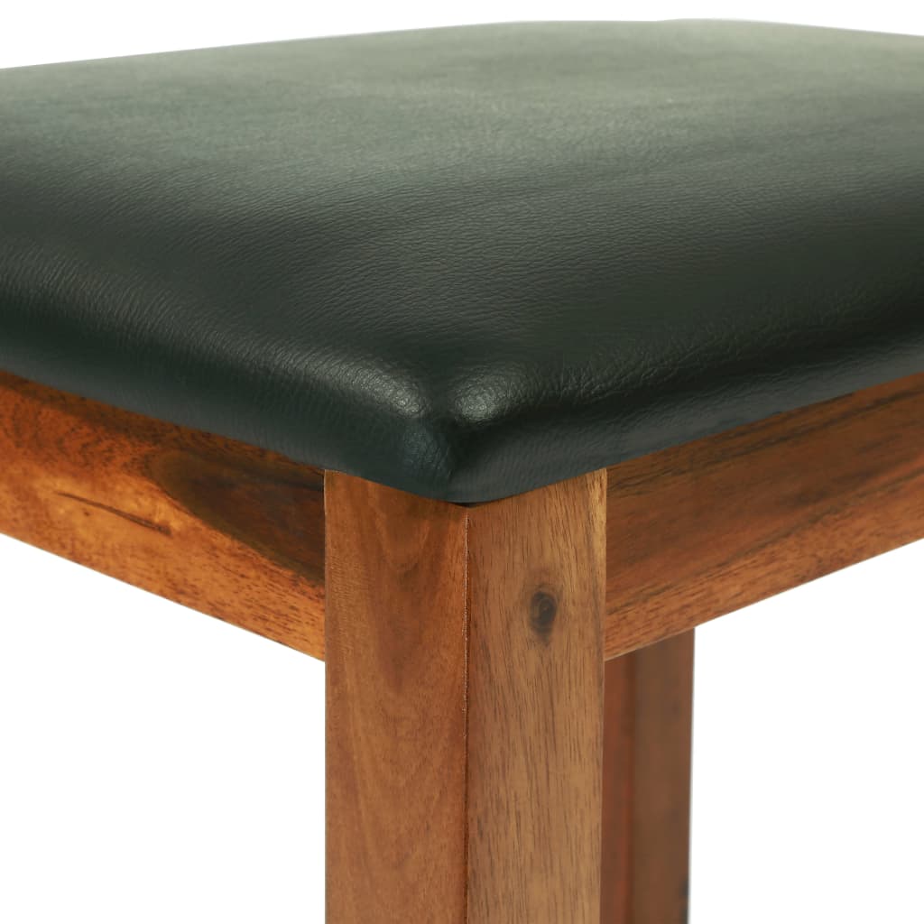 Μπουντουάρ με Σκαμπό και Καθρέφτη από Μασίφ Ξύλο Ακακίας - PAKOBAZAAR