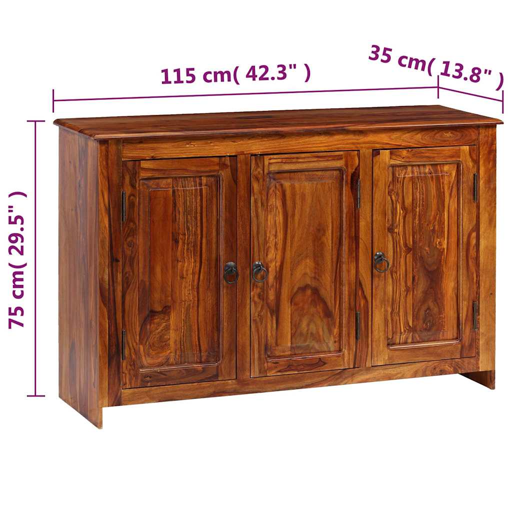 Μπουφές 115 x 35 x 75 εκ. από Μασίφ Ξύλο Ακακίας