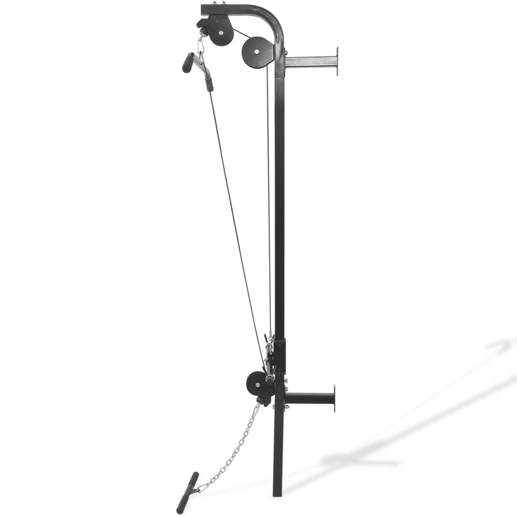 Πολυμηχάνημα Γυμναστικής με 2 Τροχαλίες Επιτοίχιο - Pakobazaar