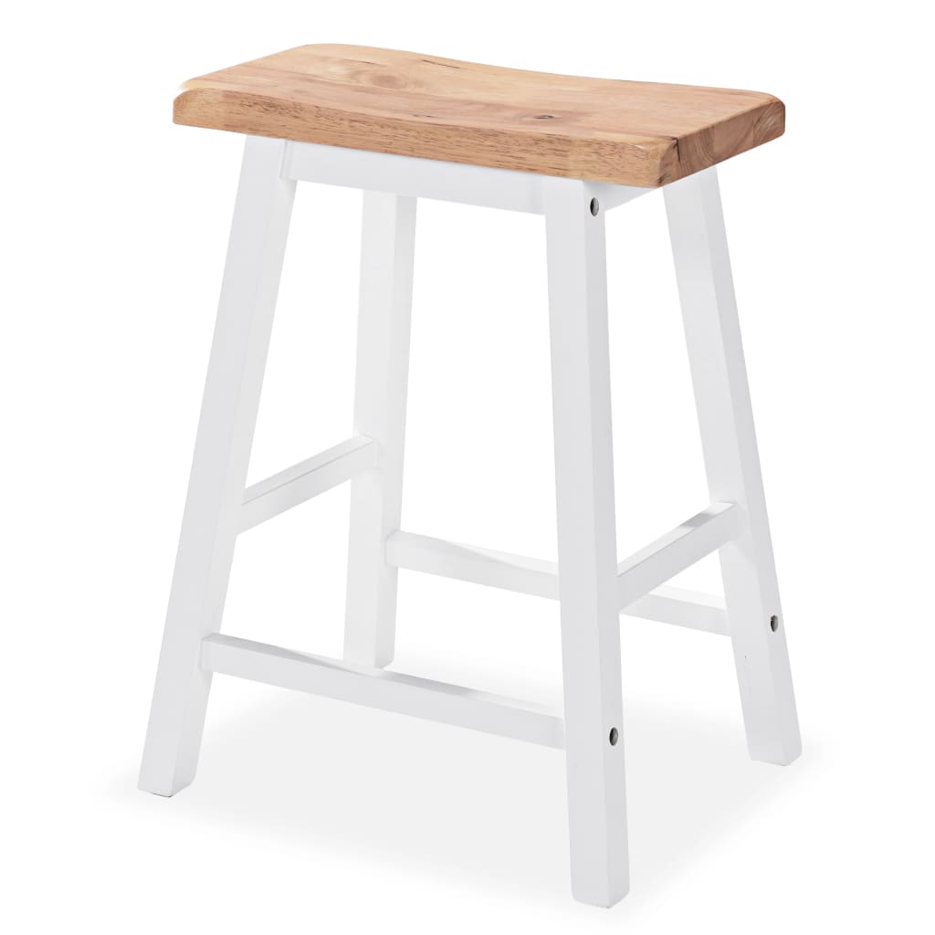 Σετ Επίπλων Μπαρ 3 τεμ. Λευκό από MDF - PAKOBAZAAR