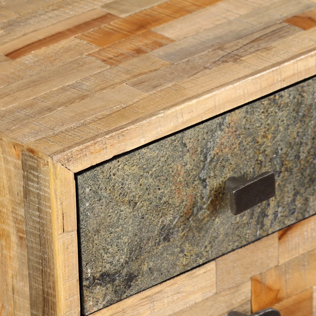 Σεκρετέρ 110 x 50 x 76 εκ. από Μασίφ Ανακυκλωμένο Ξύλο Teak - PAKOBAZAAR