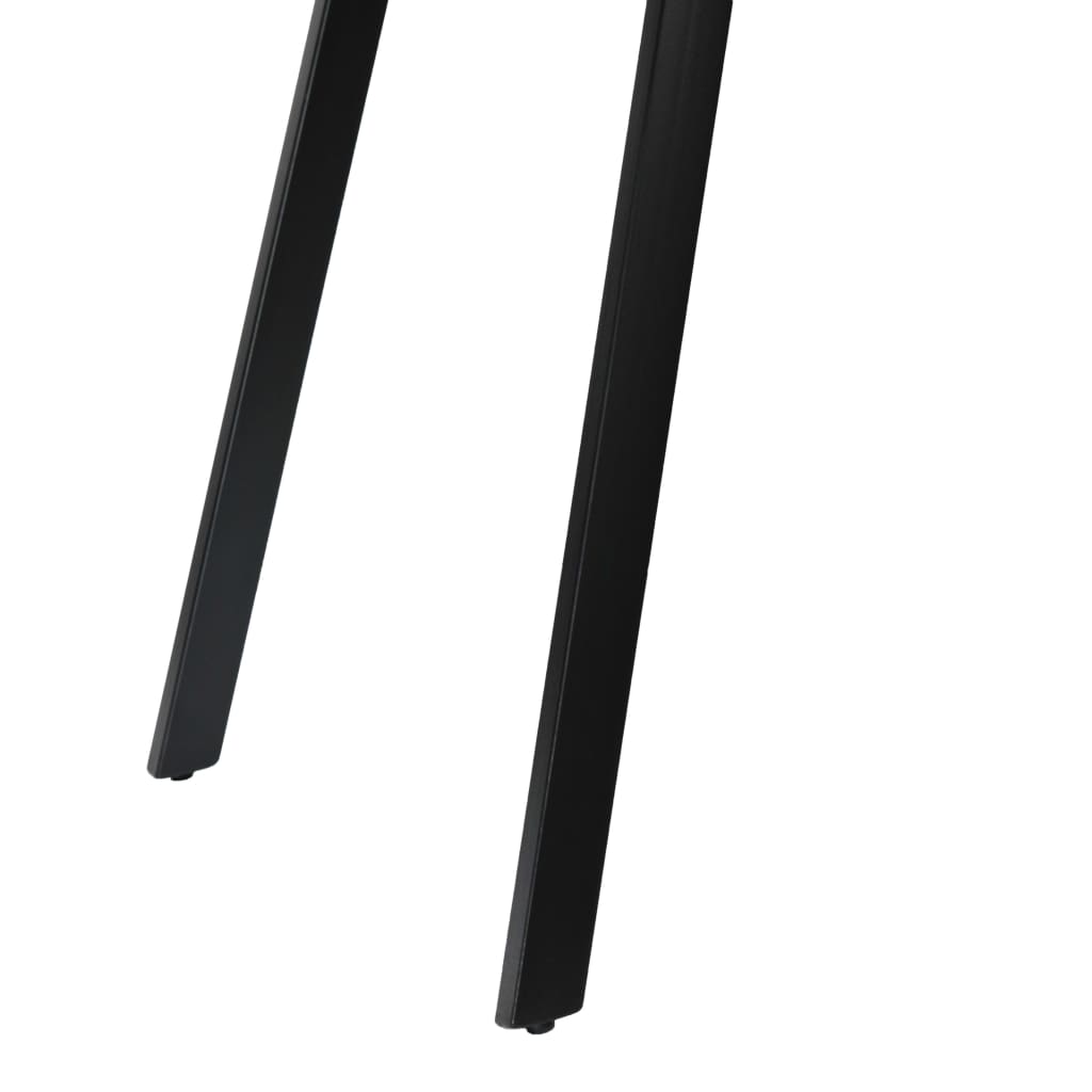 Τραπεζαρία 180x90x76 εκ. από Ανακυκλωμένο Ξύλο Teak και Ατσάλι - PAKOBAZAAR