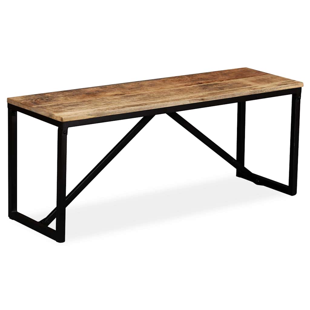 Πάγκος 110 x 35 x 45 εκ. από Μασίφ Ξύλο Μάνγκο - PAKOBAZAAR