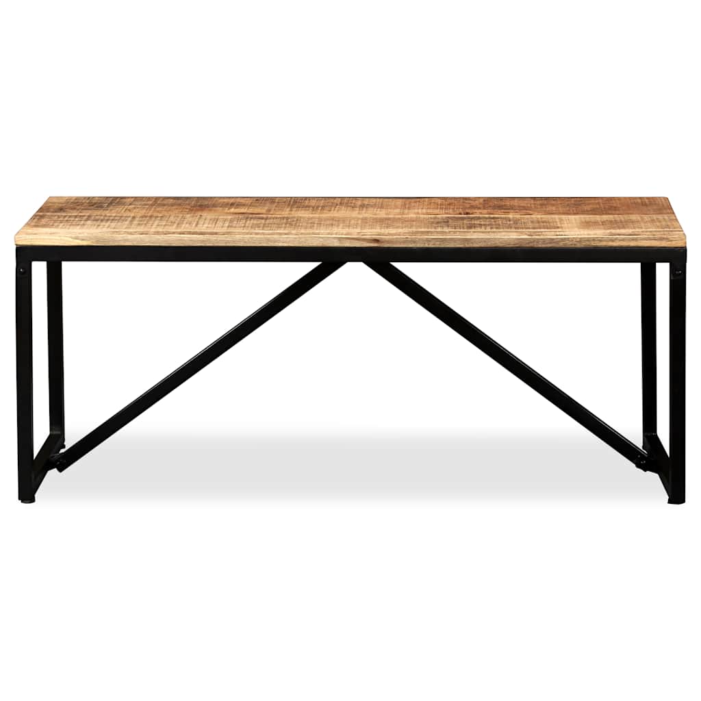 Πάγκος 110 x 35 x 45 εκ. από Μασίφ Ξύλο Μάνγκο - PAKOBAZAAR